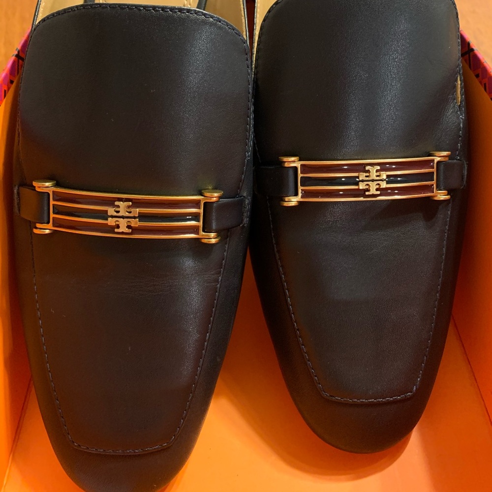 Tory Burch Amelia Loafer Mule (backless loafer)